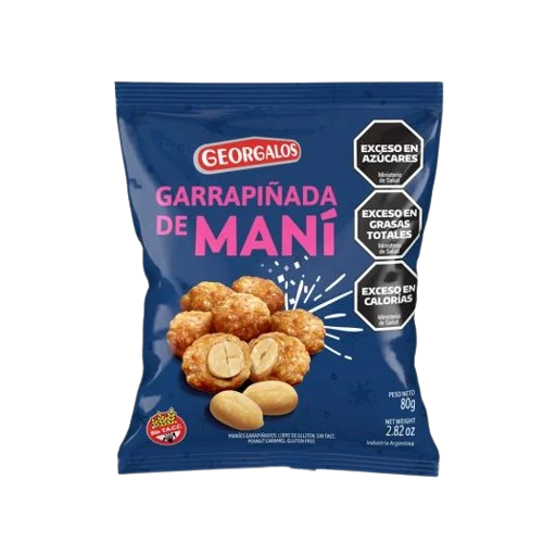 GEORGALOS GARRAPIÑADA DE MANI 80G